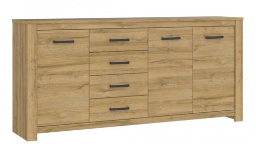 Sideboard 206x96x42cm havanna - sideboard,